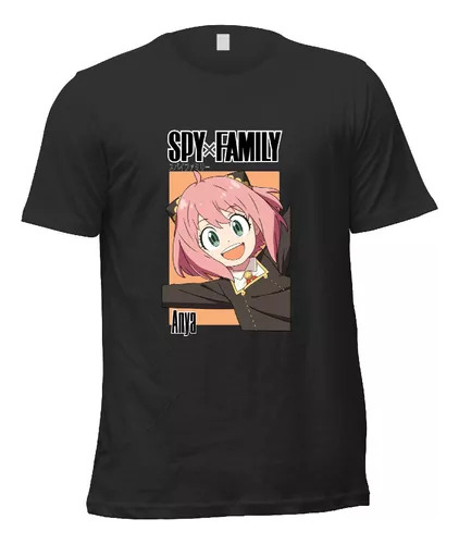 Remera Anime Spy X Family Anya Forger N06 A2 Unisex