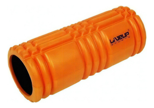 Rolo Massage Roller Liberação Miofascial Ativação - Liveup Cor Laranja