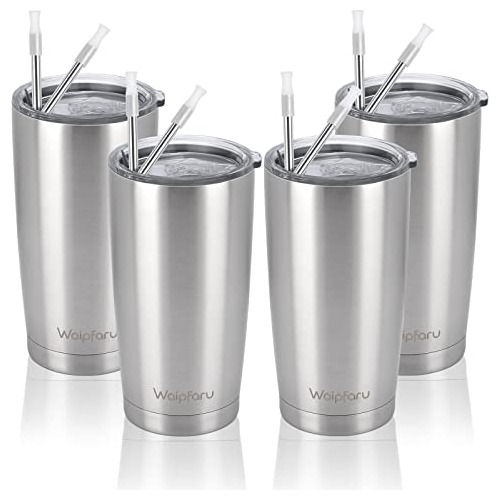 Waipfaru 20 Oz Tumbler, Tumblores Aislados Con Tapa Y 861gx