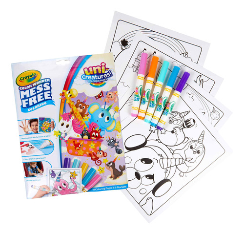 Crayola Color Wonder Unicreatures - Marcadores Especiales Y