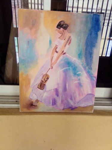 Imagen 8 de 10 de Pinturas En Acrílico En Bastidor De 40x50cms
