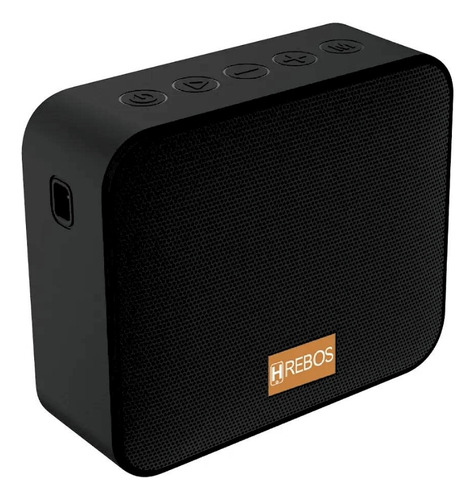 Caixa De Som Bluetooth A Prova D'água Hrebos - Hs-621 Cor Preto