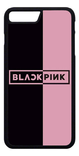 Funda Protector Case Para iPhone 7 Plus Black Pink