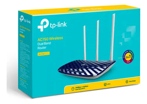 ARCHER C20 ROUTER TPLINK INALAMBRICA DOBLE BANDA 3 ANTENAS