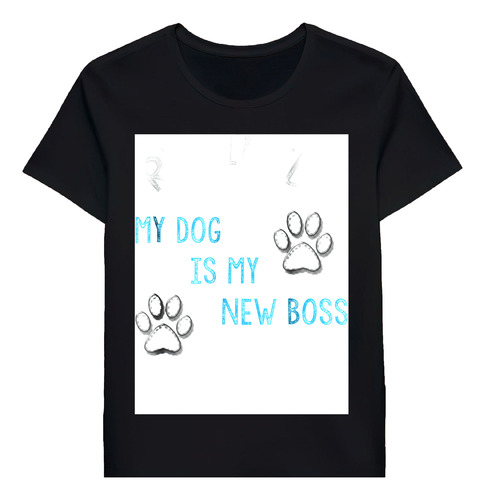 Remera Retired My Dog Is My New Boss 61122763