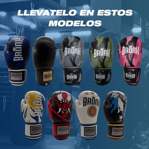 Guante Bronx Boxeo Entrenamiento Sparring Ajustable