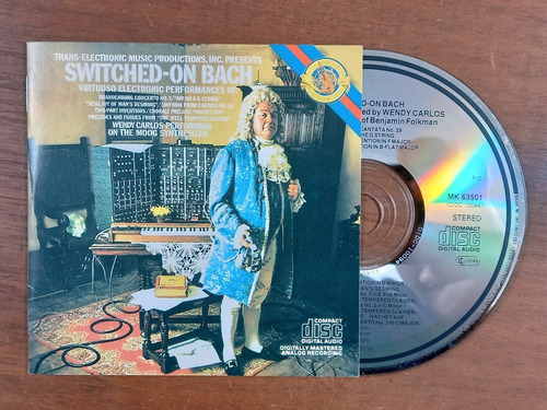 Cd Wendy Carlos - Switched-on Bach (1991) Europa R10