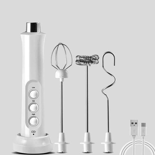 3 In 1 Portable Rechargeable Electric Milk Frother