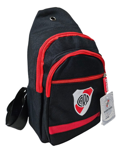 Morral Bandolera River Plate Bolso Cruzado Usb Oficial