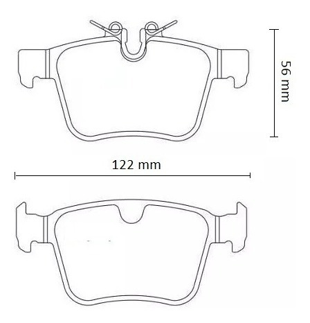 Kit Pastilha Freio Dianteira Traseira Discovery Sport 14...