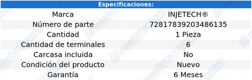Sensor Flujo Aire Maf Focus L4 2.3l De 2003 A 2007 Injetech
