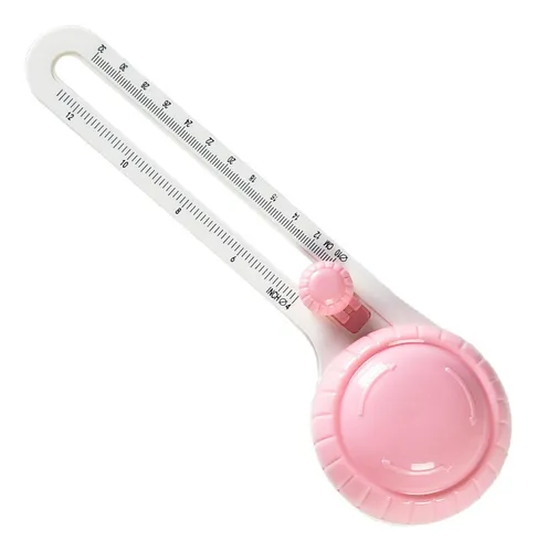 comprar De Círculos Recortador De Papel Circular Ajustable Rosa