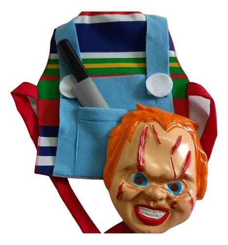 Set Disfraz Chucky Halloween Terror Infantil