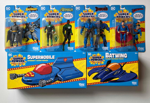 Súper Poderes Supermán Batman Darkseid Green Lantern 2 Naves
