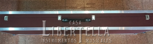 Estuche Rígido Para Teclado De 88 Notas Con Ruedas Nacional