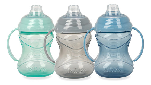 Nuby Clik-it - Taza De Entrenamiento Para Sorbos Con Asas (3