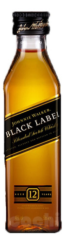 Whisky Johnnie Walker Black Label 50ml Miniatura