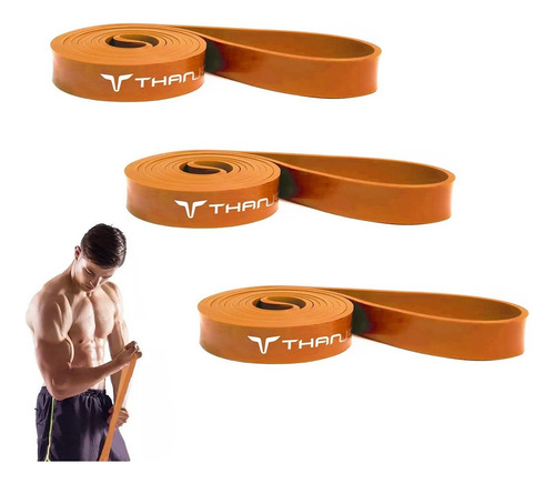 Kit 3 Super Band Média Elástico Extensor Cross Training