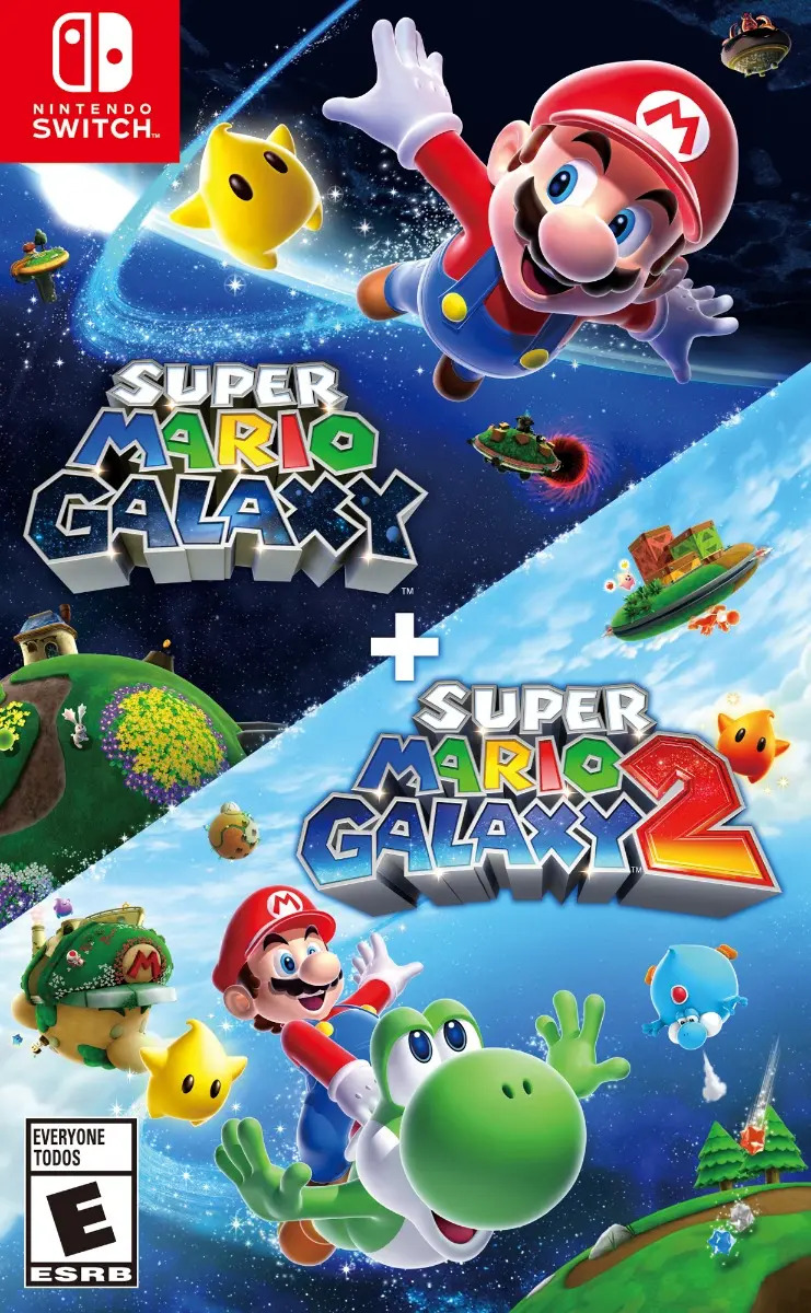 Videojuego Super Mario Galaxy + Super Mario Galaxy 2 - Juego Físico