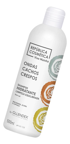 Gllendex Vixe Mainha Shampoo + Gelatina Modeladora Rulos 6c