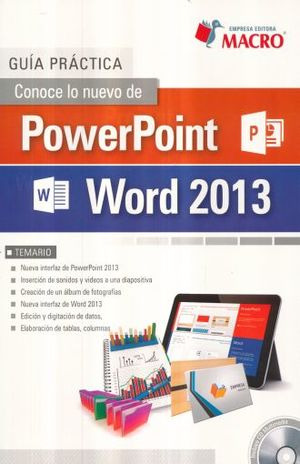Libro Conoce Lo Nuevo De Powerpoint Y Word 2013 Zku