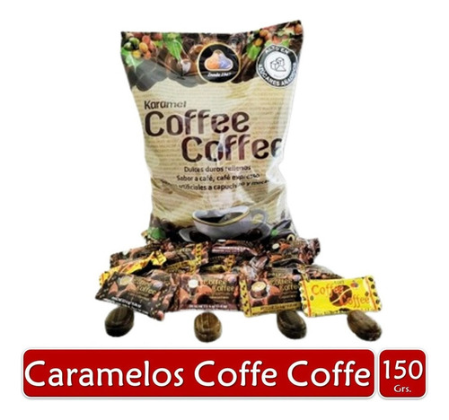 Dulces Rellenos Con Sabor A Café 100 Uds X400grs