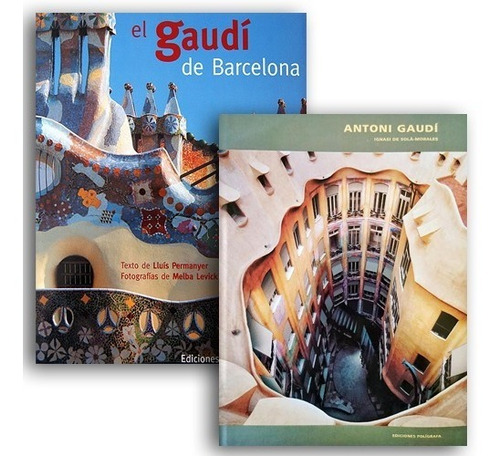 Antoni Gaudí+el Gaudí De Barcelona. Promoción Paq. 2 Libros