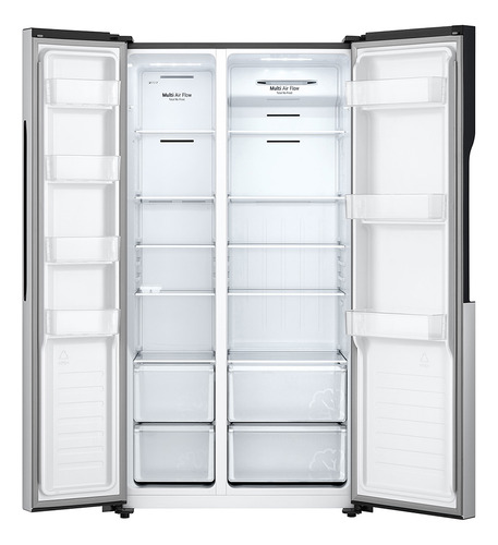 Refrigeradora LG 509lt Multi Air Flow Ls51bpp Plateado