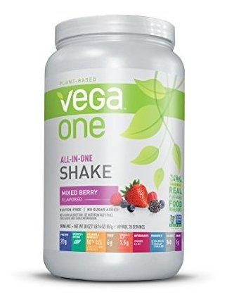 Polvo De Proteína Vegetal Todo En Uno Vega One, Baya