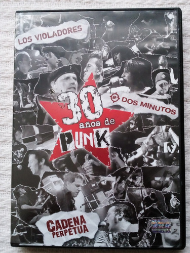 30 Años De Punk - Dos Minutos Violadores Cadena Perpetua Dvd