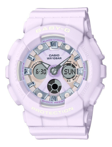 Reloj Casio Baby G Ba-130wp-6a Agente Oficl Local Belgrano