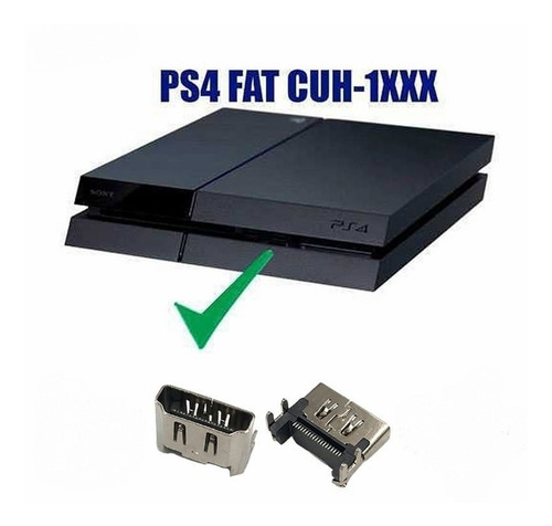 Conector Hdmi Para Console Ps4 Fat Para Playstation 4 Fat