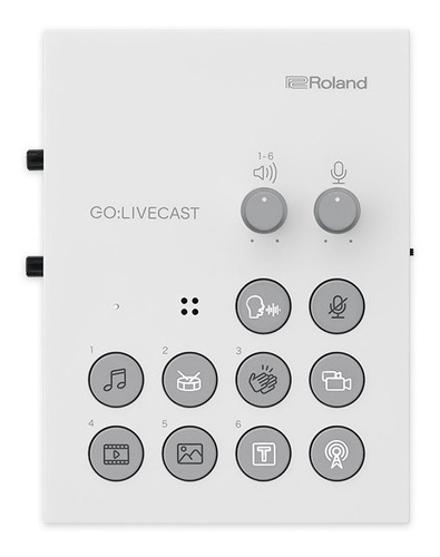 Imagem 1 de 9 de Interface Roland Go:livecast Live Streaming P/ Smartphones