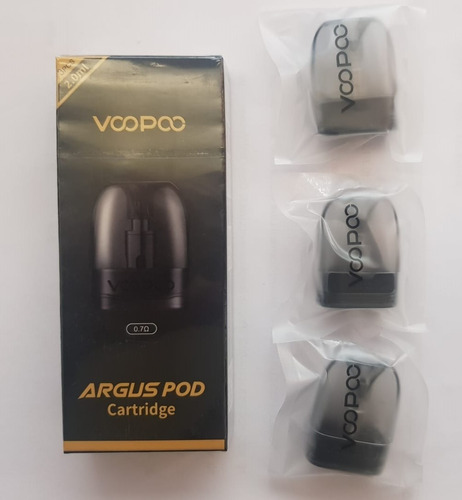 Cartucho Resistencia Voopoo Argus Pod 2 Ml Pack 3 Unidades 