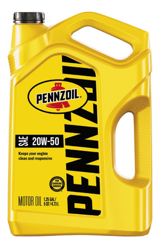 Aceite 20w50 Pennzoil Motor Oil 4.73 Litros 