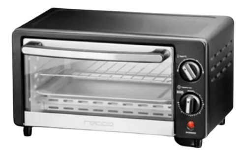 Horno Tostador RECCO 10lts Voltaje 110v Color Negro