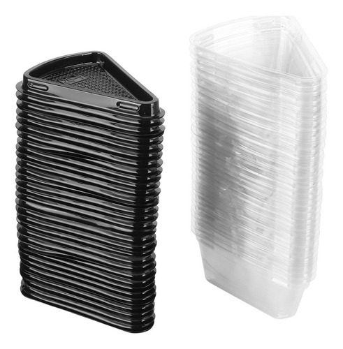 Para Caja De Pastel Triangular 100pcs Contenedor De