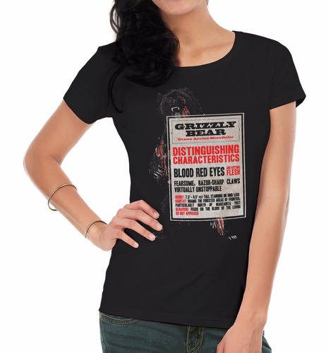 Remera Mujer   Zombie7 Inkpronta