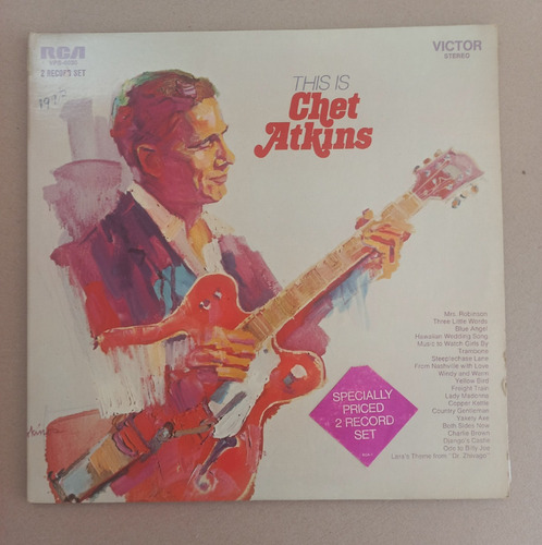 Vinilo Doble / Chet Atkins / This Is / 1970 / Usa / Vg++