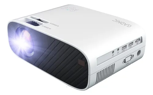 Proyector Gadnic 5500 Lúmenes Interfaz Hdmi Usb Av Full Hd
