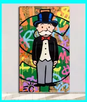 Comprar Cuadro Decorativo Alec Monopoly 29x50cm Signo Dolar Monopoly