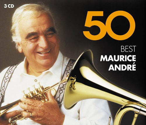 Maurice André - 50 Best 3 Cds Importado