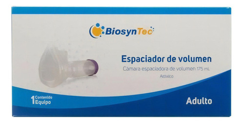 Cámara Espaciadora De Volumen Adulto 175 Ml Biosyntec