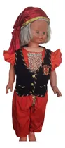 Comprar Disfraz Niña Pirata Rojo Con Negro Talla 6-8 Años