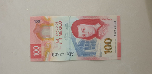 Billete De 100 Peso Mexicanos