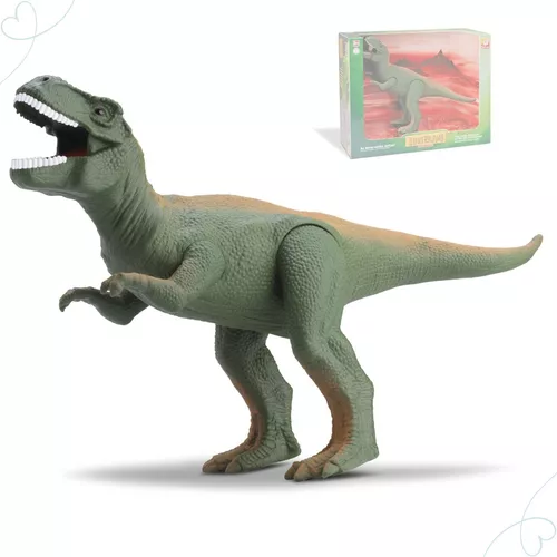 Dinossauro Brinquedo Vinil Boneco Infantil Dino Rex