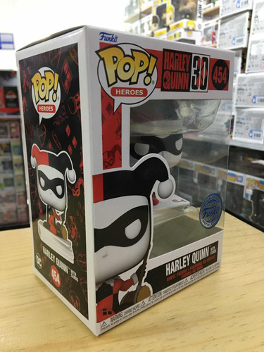 Funko Pop Heroes Batman Harley Quinn Cartas 454