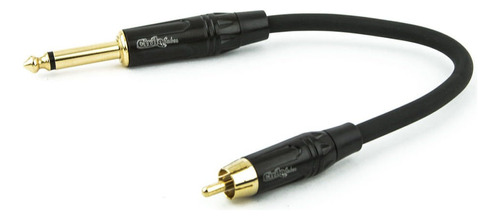 Cabo Adaptador Rca Para P10 Profissional Mono - 5 Metros