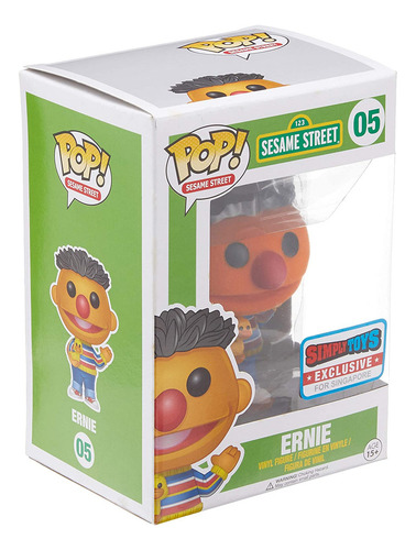Funko Pop Sesame Street Ernie Figura De Vinilo Exclusiva