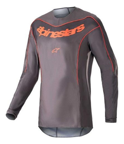 Jersey Alpinestars Fluid Narin Negro/blanco